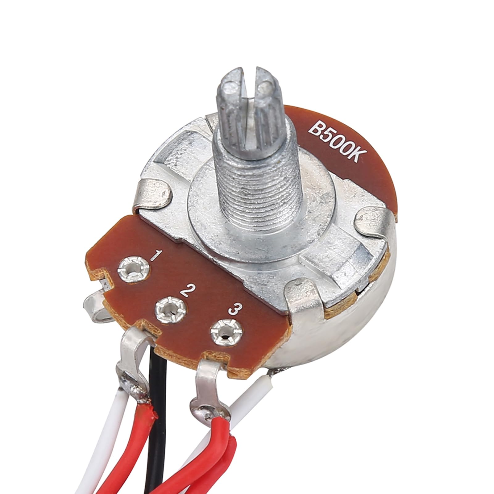 Alomejor Zestaw okablowania gitarowego dla gitary elektrycznej, metaliczny, przedprzewód, 500K, 3-drożny przełącznik push-pull, zestaw okablowania dla gitary elektrycznej