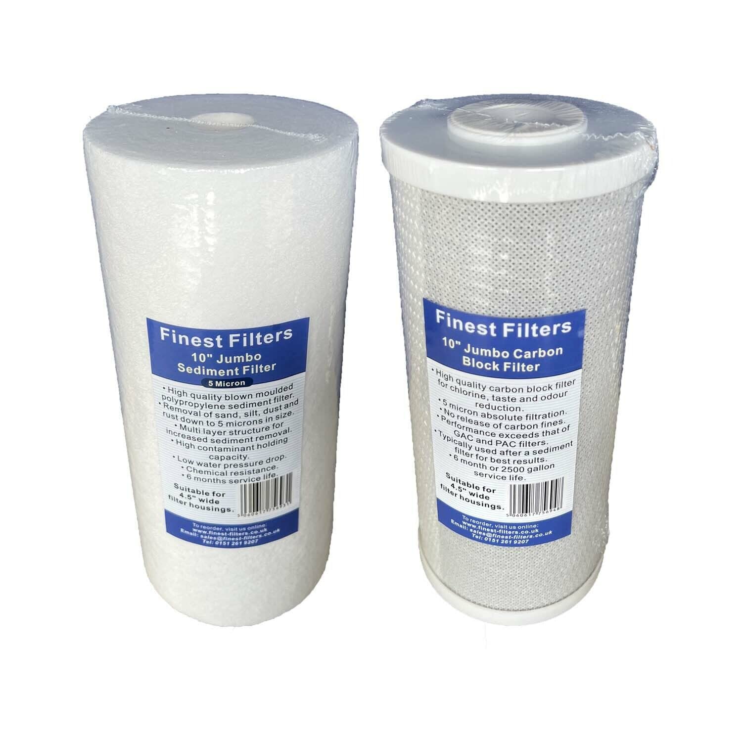 ATLAS FILTRI ACQUA A SEDIMENTI 10" Micron 5 SET 10 PEZZI - Foto 7