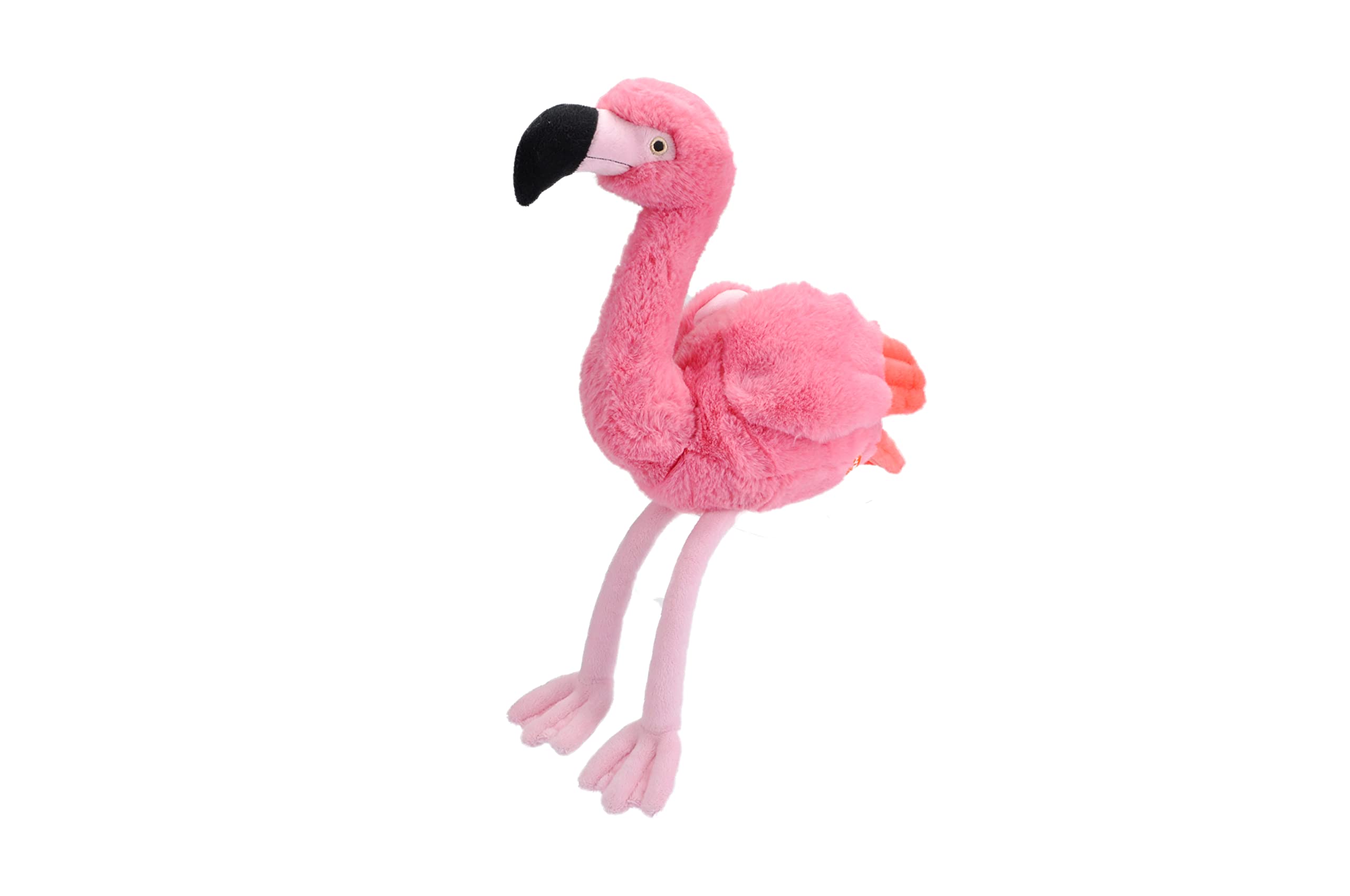 Wild Republic Ecokins, Flamingo, Stuffed Animal, 12 inches, Gift for Kids, Plush Toy, Made from Spun Recycled Water Bottles, Eco Friendly, Child’s Room Decor