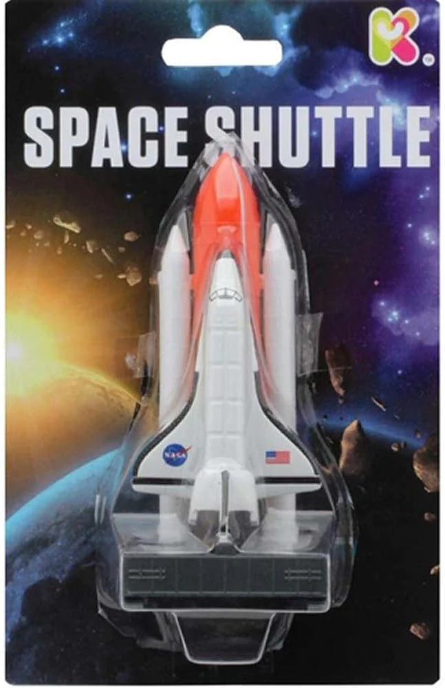 GiftLocalUK Small Diecast Space Shuttle Set