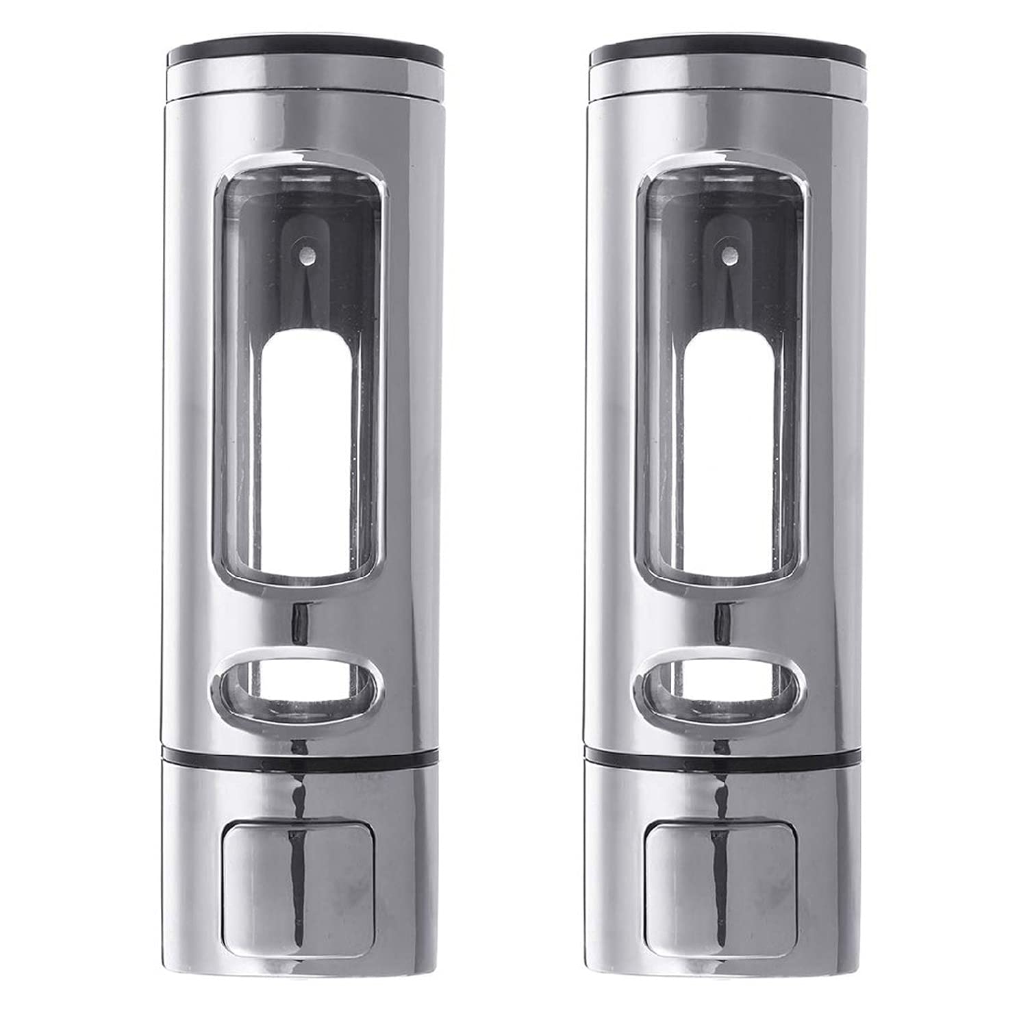 See full amazon price history chart for BATH GURU Abs Wall Mounted Shampoo Sanitizer Lotion Hand Dish Wash Gel Liquid Soap Dispenser for Bathroom Kitchen Pack of 2 (400 Ml, Chrome) BATH GURU Abs Wall Mounted Shampoo Sanitizer Lotion Hand Dish Wash Gel Liquid Soap Dispenser for Bathroom Kitchen Pack of 2 (400 Ml, Chrome) (B0B5QX27JQ) Amazon Price History, Amazon Price Tracker