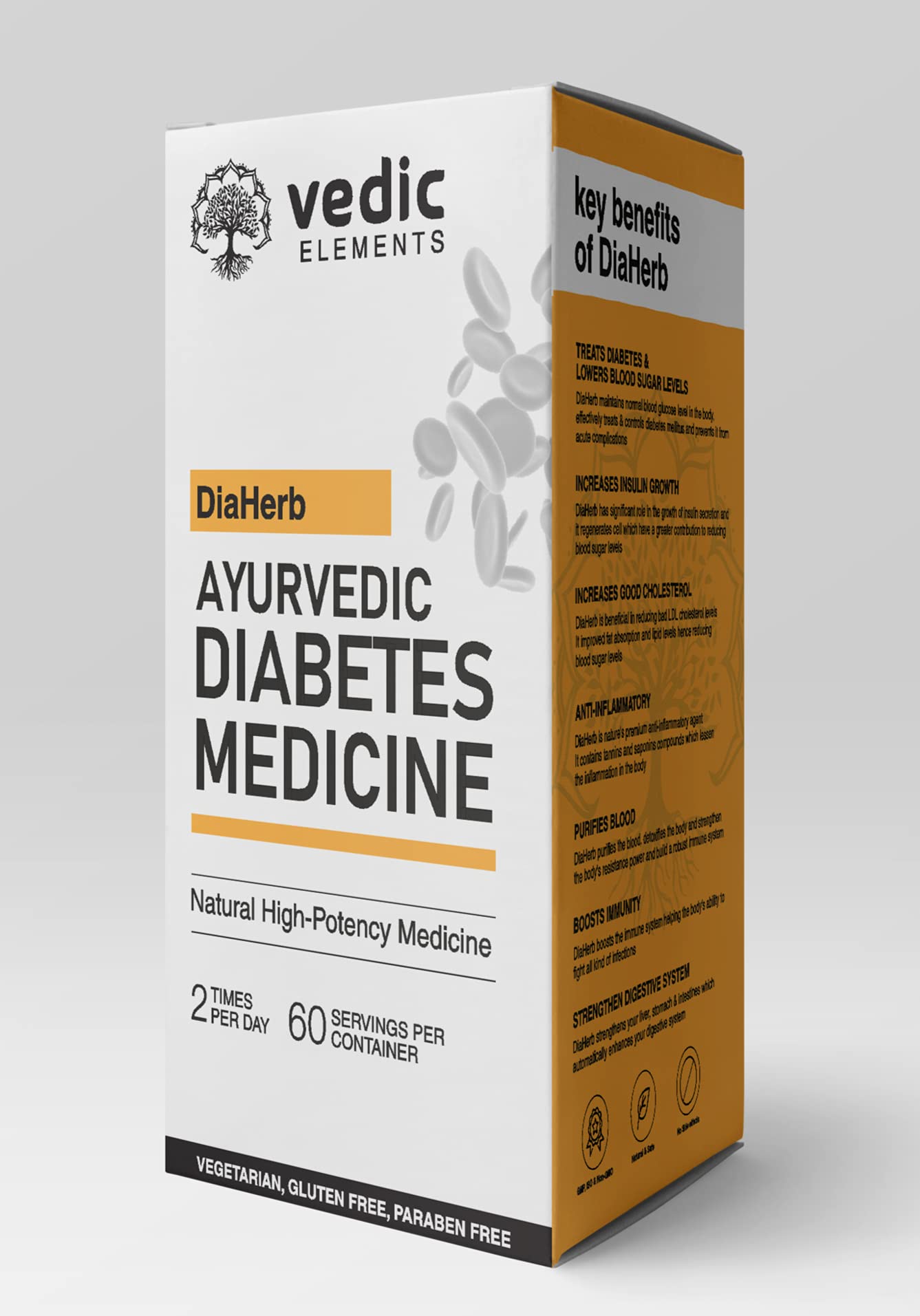Dia-Herb Natural & Ayurvedic Diabetes Powder | Healthy Blood Sugar Levels
