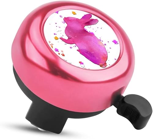 Miniatura 3 de HUIYCUU Timbre de bicicleta con estampado de animales para niños, niñas, manubrio de tamaño ajustable, accesorios de bicicleta para mujeres y