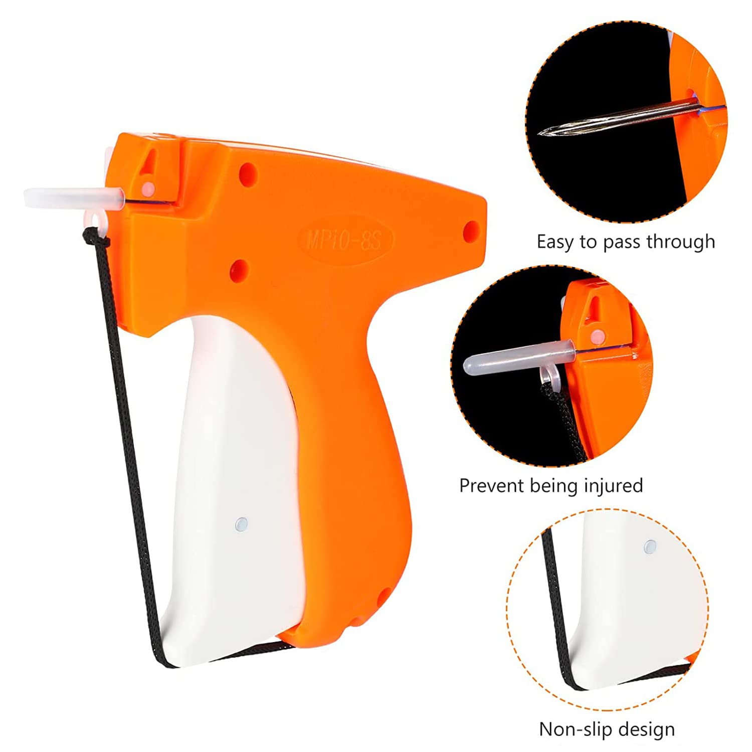 Markeringspistool voor Kleding, Standaard Verkoopprijskaartje-bevestigingspistoolset met 10000 Bevestigingsmiddelen, Roestvrijstalen Naald, Labelbevestiging voor Winkelmagazijn