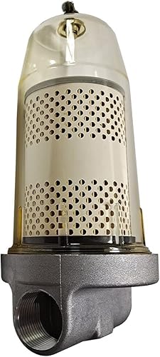 Miniatura 6 de B10-AL 496 Reemplazo del conjunto del filtro del tanque de combustible para gasolina y agua diesel separado 30 micrones caudal máximo 25gpm 150psi