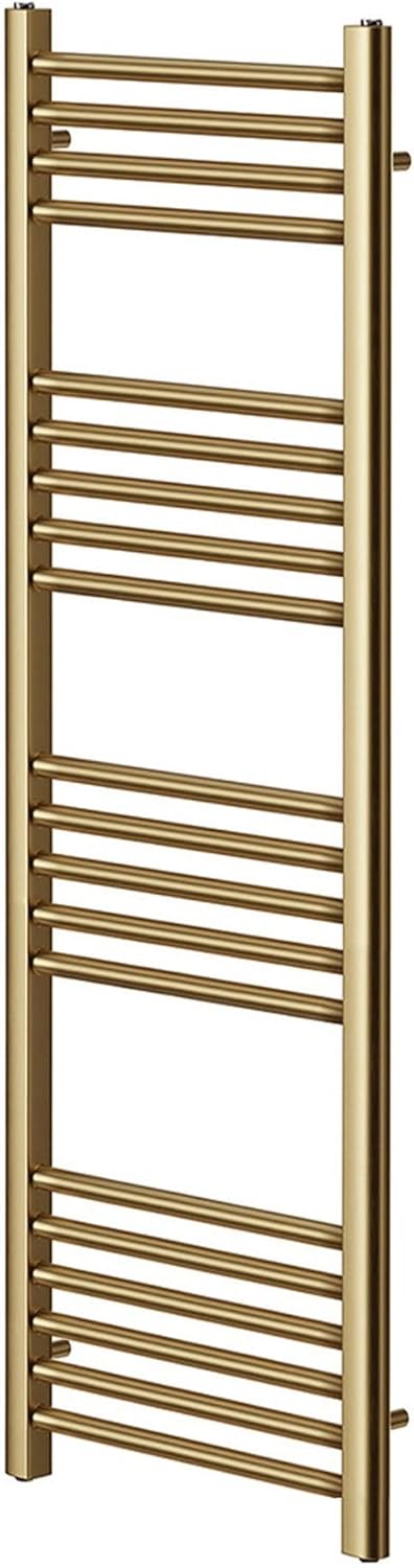 Greened House Chrome Straight Heated Towel Rail 400mm Wide X | FindTheDeal