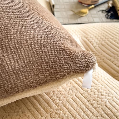 Couette polaire biface kaki 150x200cm pour un lit de 2 personnes chaud en hiver - 6