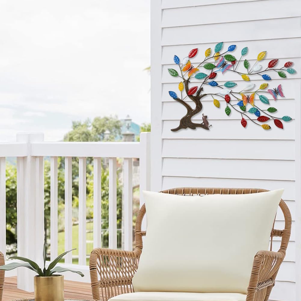Snapklik.com : Tree Of Life Wall Decor Large Outdoor Metal Hanging Wall ...