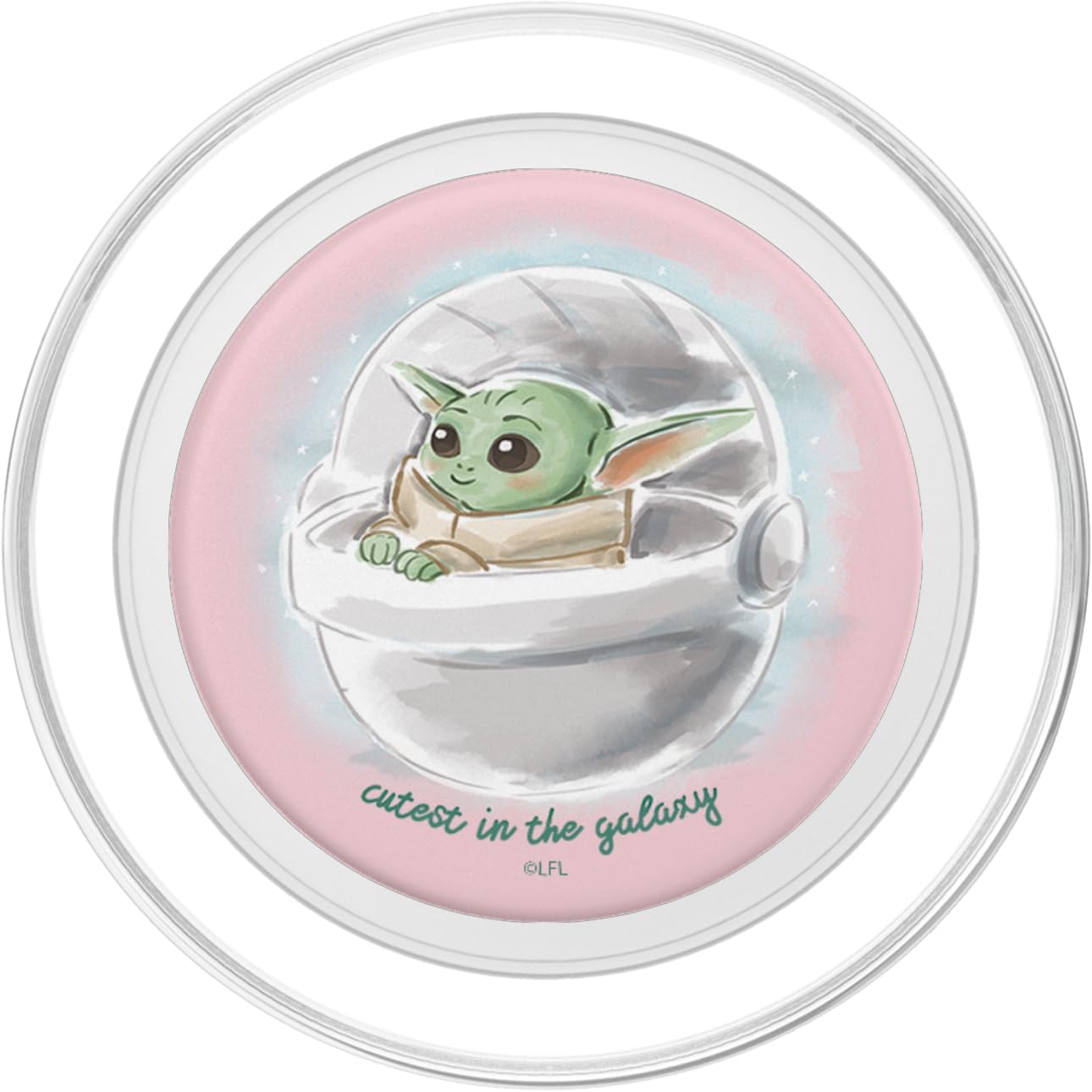 Star Wars The Mandalorian The Child Cutest In The Galaxy PopSockets PopGrip for MagSafe
