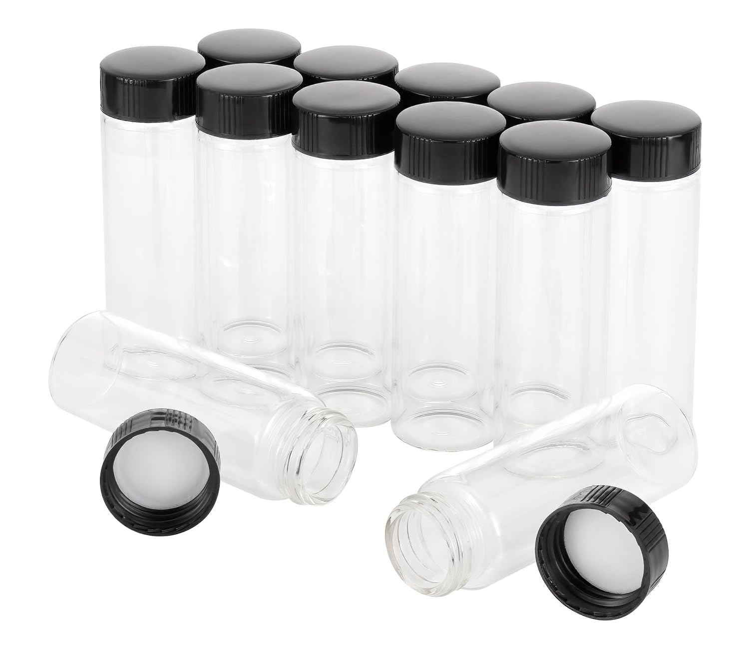 Clear Glass Lab Vials 30ml Empty Vials Bottles Liquid Sampling Sample Glass Bottles with Screwcap for Chemical Laboratory Pack of 12 (B0BKRV592P) Amazon Price History, Amazon Price Tracker