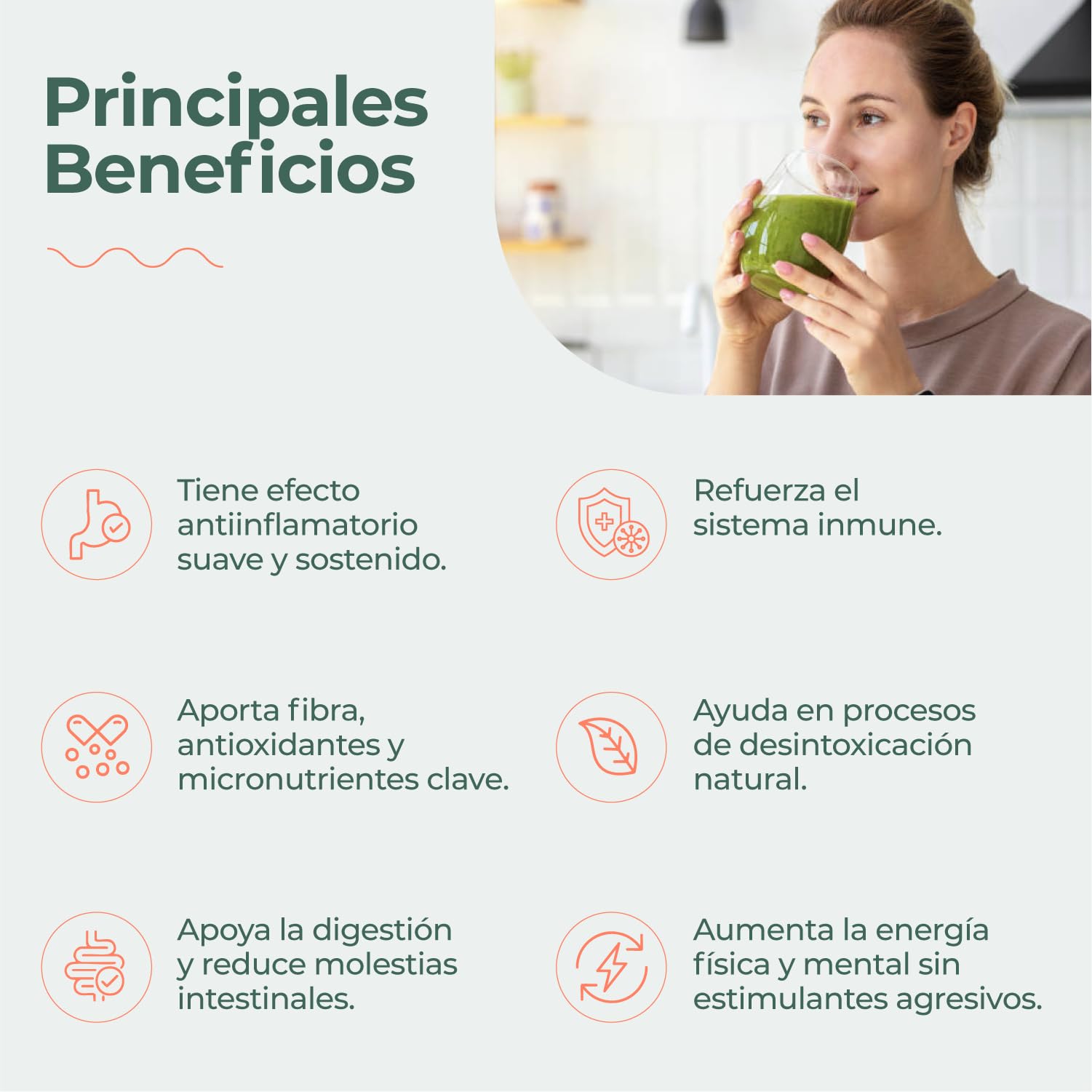 Fruver Super Greens en Polvo – Jugo Verde con 19 Superalimentos Naturales | Spirulina, Cúrcuma, Aloe Vera y Probióticos | Digestión Ligera, Energía y Vitalidad | Sin Azúcares Añadidos