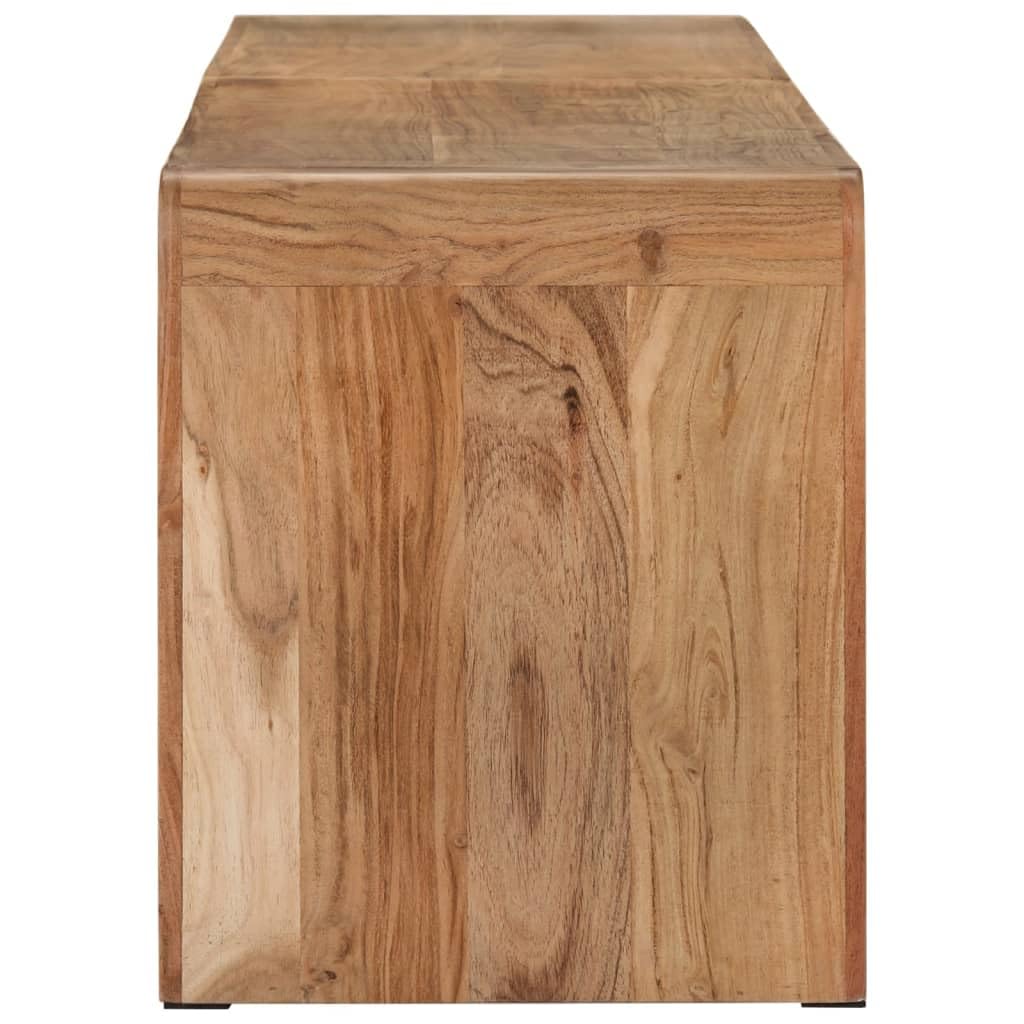 vidaXL Panca 160x38x45 cm in Legno Massello di Acacia
