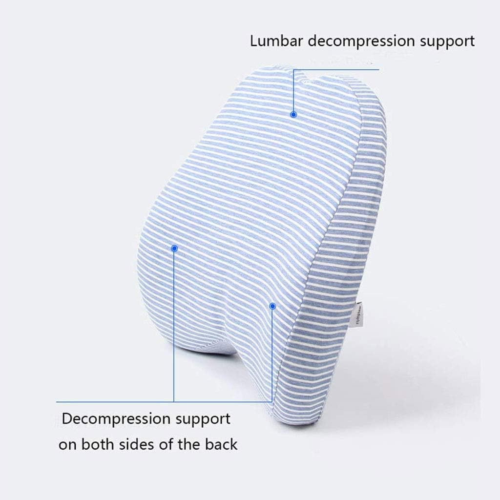 Car Lumbar Pillow - Sleeping Small Pillow Striped Sleep Cervical Artifact(C)