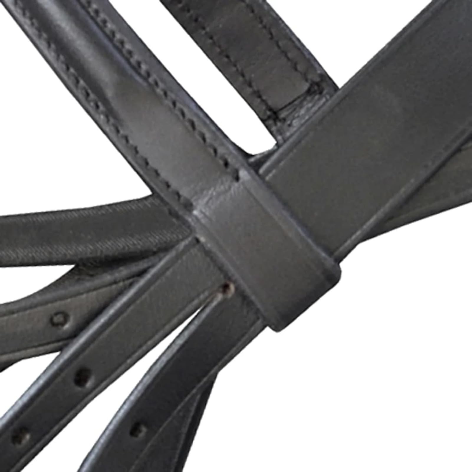 Briglie in Pelle con redini e morso Nero per Cavallino Puledro,Articoli Sportivi,Ricreazione all'aperto,Equitazione,Finimenti per Cavalli,Briglie-90896