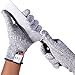 Price comparison product image HYCKee Small Cut Resistant Gloves -Food Grade Level 5 Protection, Safety Kitchen Cuts Gloves for Meat Cutting and Wood Carving, 1 Pair