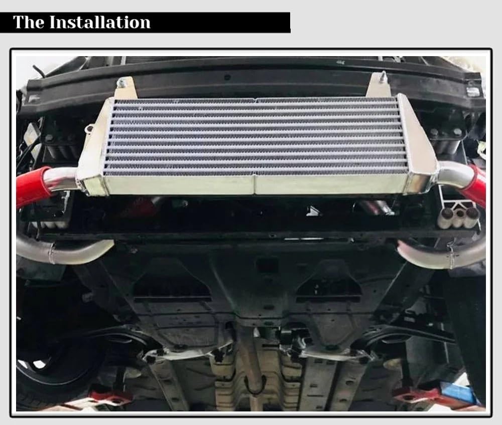 Intercooler Montowany z przodu intercooler 550x180x65mm
