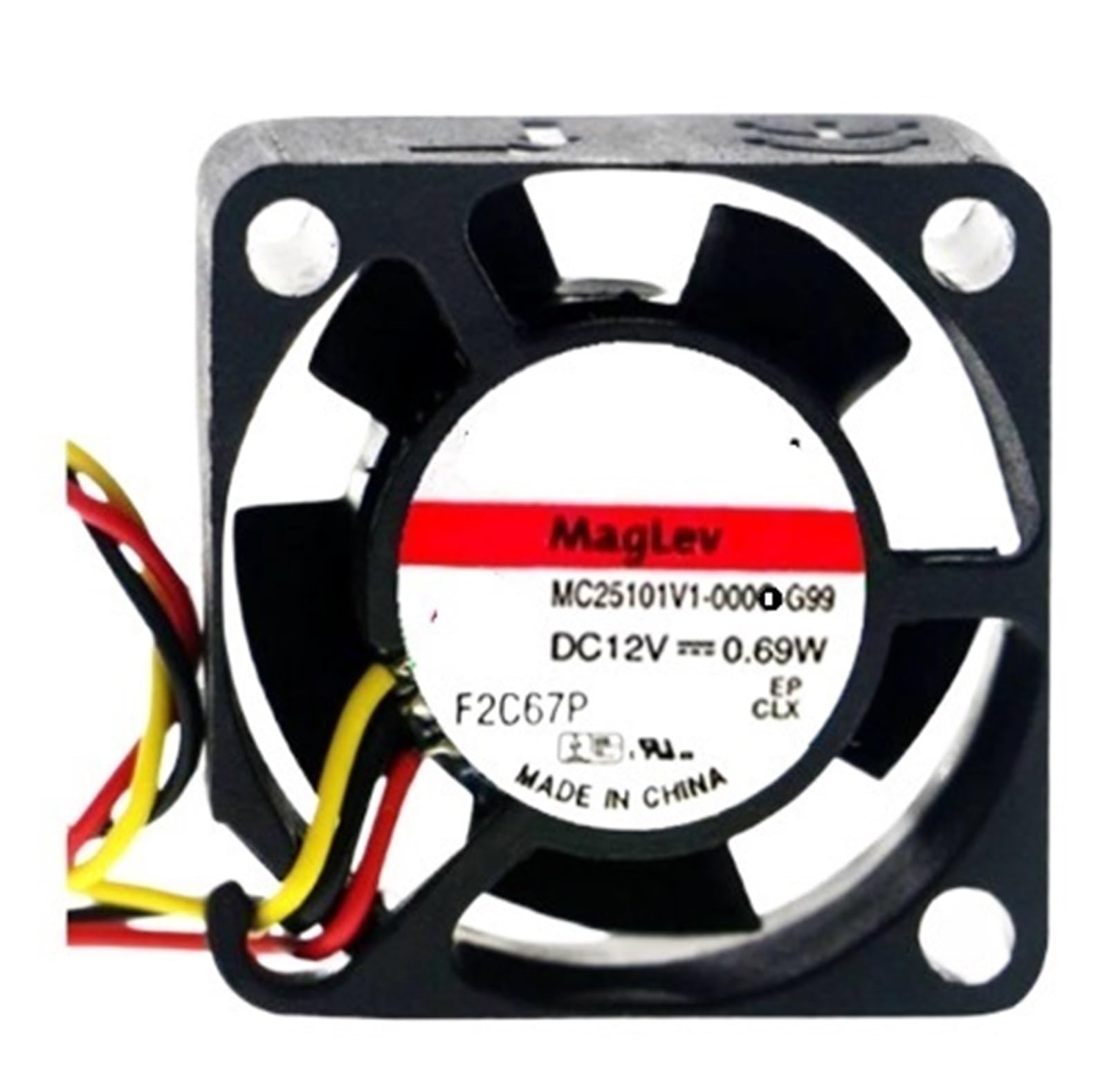 PEQYUACTE MC25101V1-0000-G99 12V 0.69W Cooling Fan