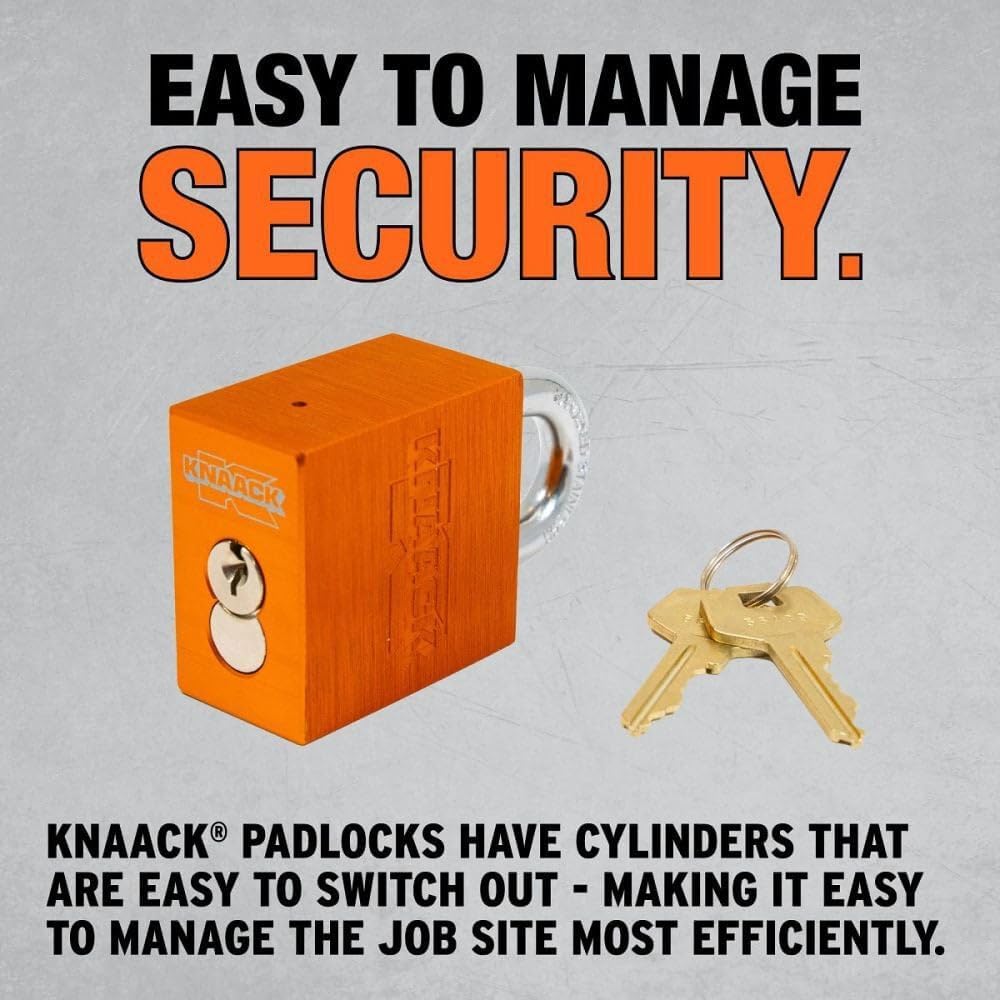 Knaack Model 36 7 Cu-Ft. Steel Chest With Kl (Padlock)