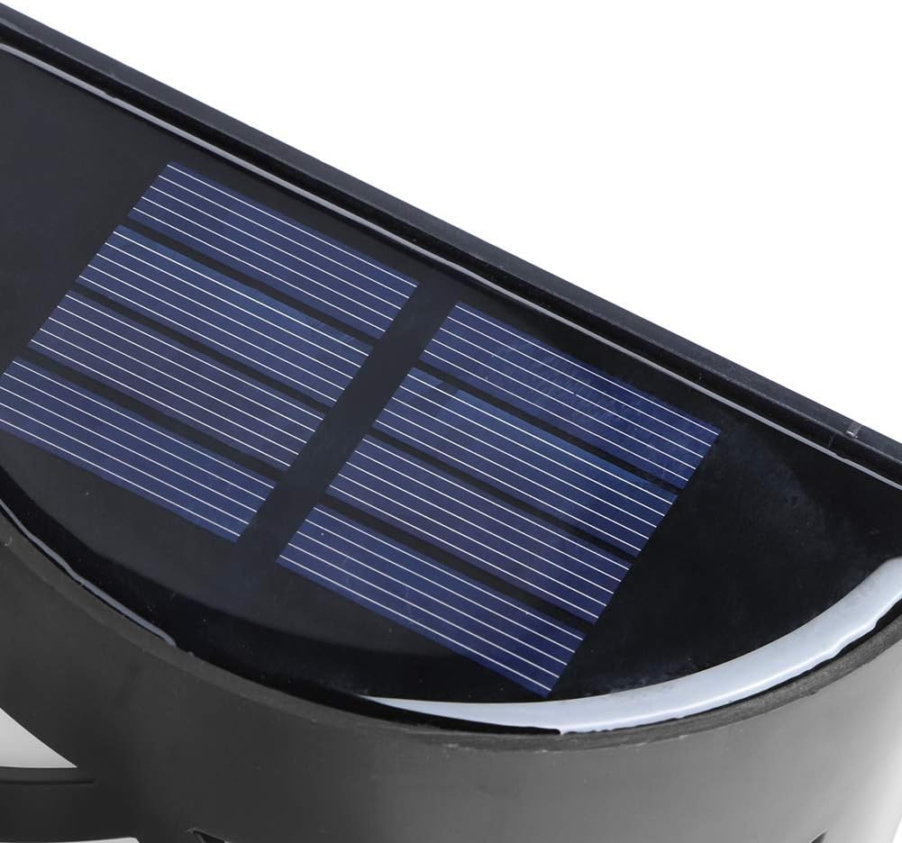 Led Outdoor Lighting Solar, Waterproof LED Solar Light Motion Sensor Wall Light Lamp for Outdoor Garden Yard(White)
