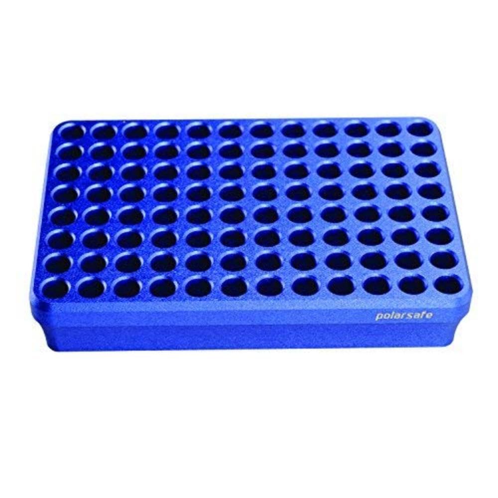 Argos Technologies Polarsafe bloque de refrigeración de aluminio, 96-Well, azul, 1
