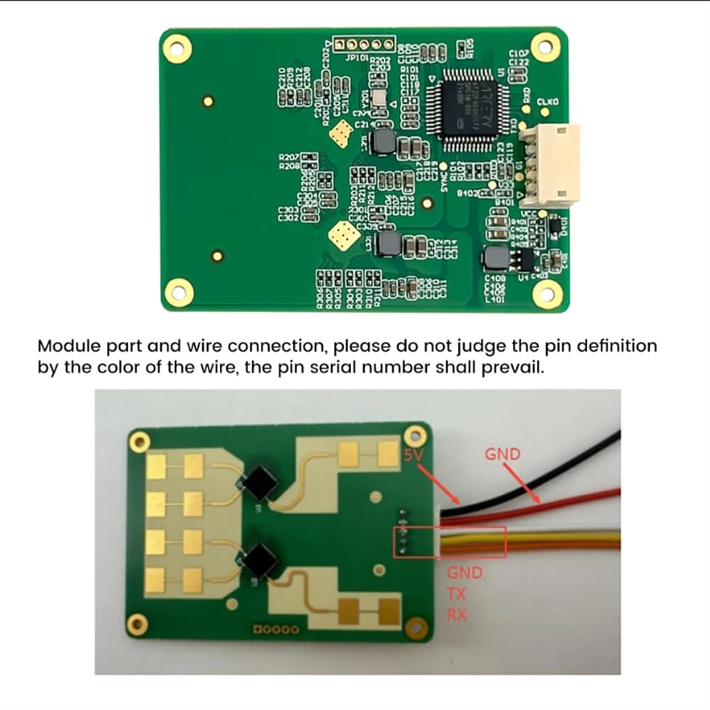 LD2461 Radar 24G millimetrica ad alte prestazioni percezione umana distanza tracciamento radar modulo FMCW 250 MHz induzione