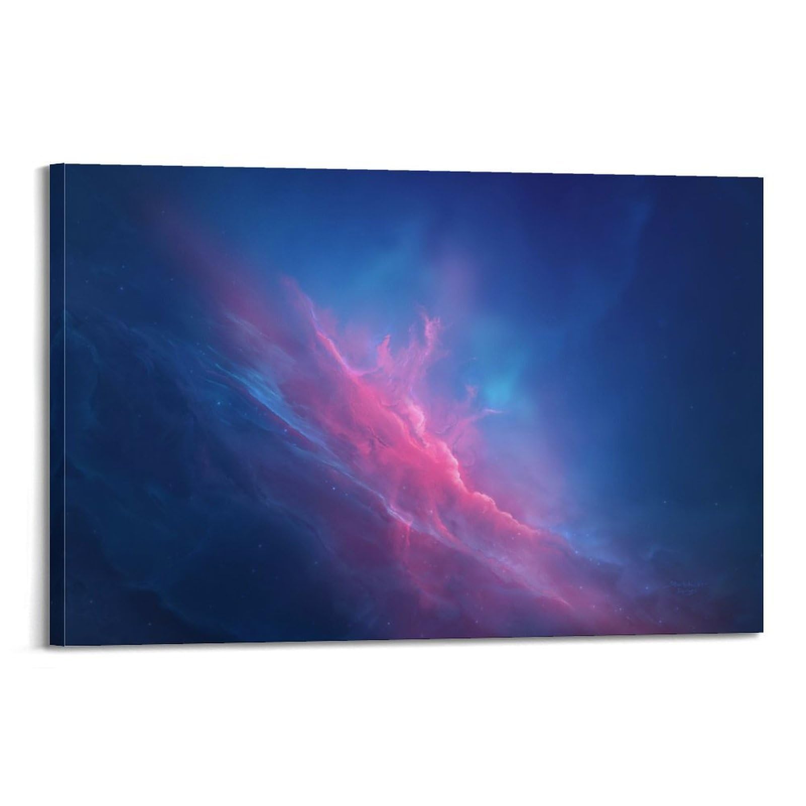 OKAHYS Nebula Deep Space Poster Decorative Painting Canvas Wall Artworks Picture 24x36inch(60x90cm)