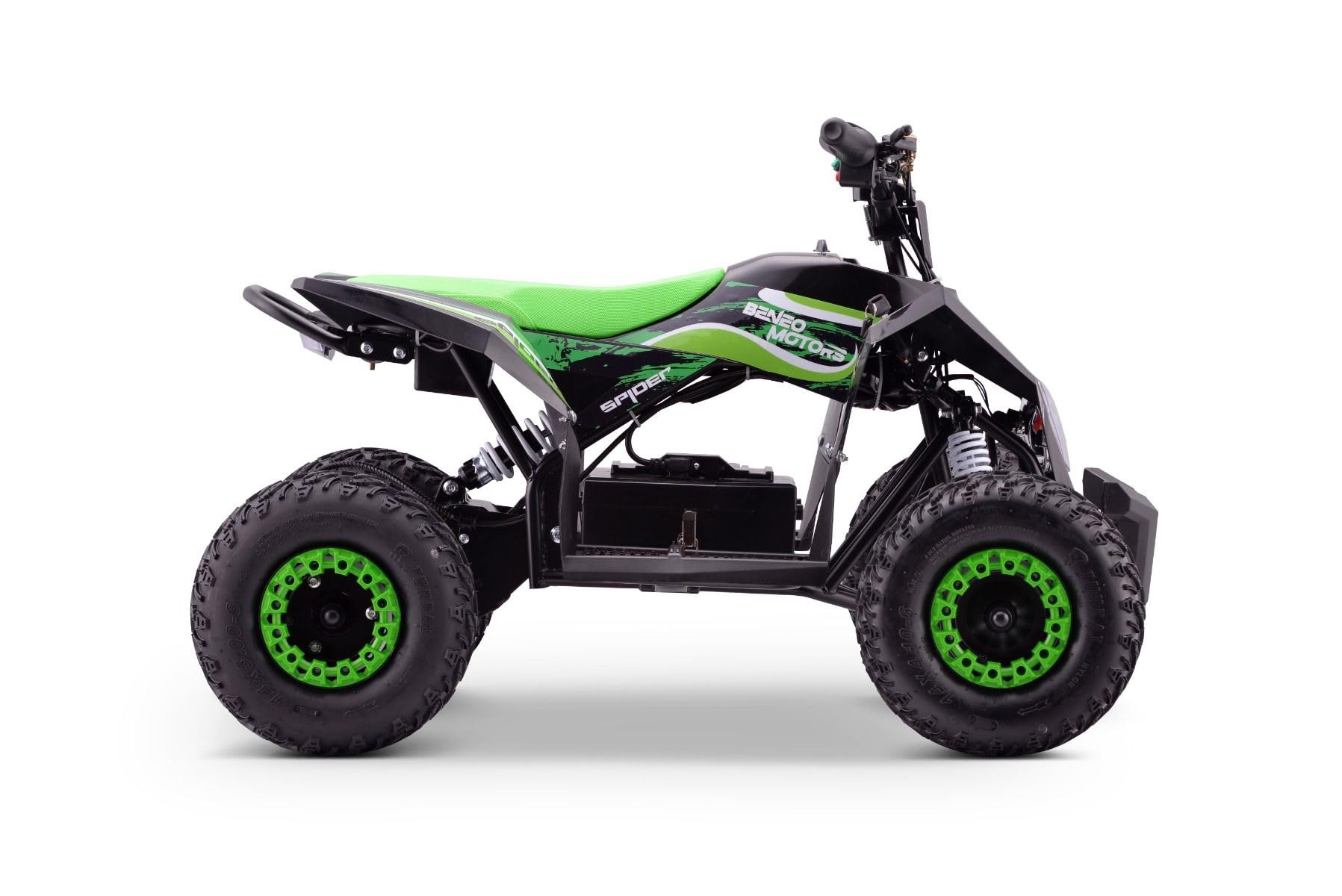 Elektro ATV - Quad für Kinder Beneo Motors Spider Grün - 1000W