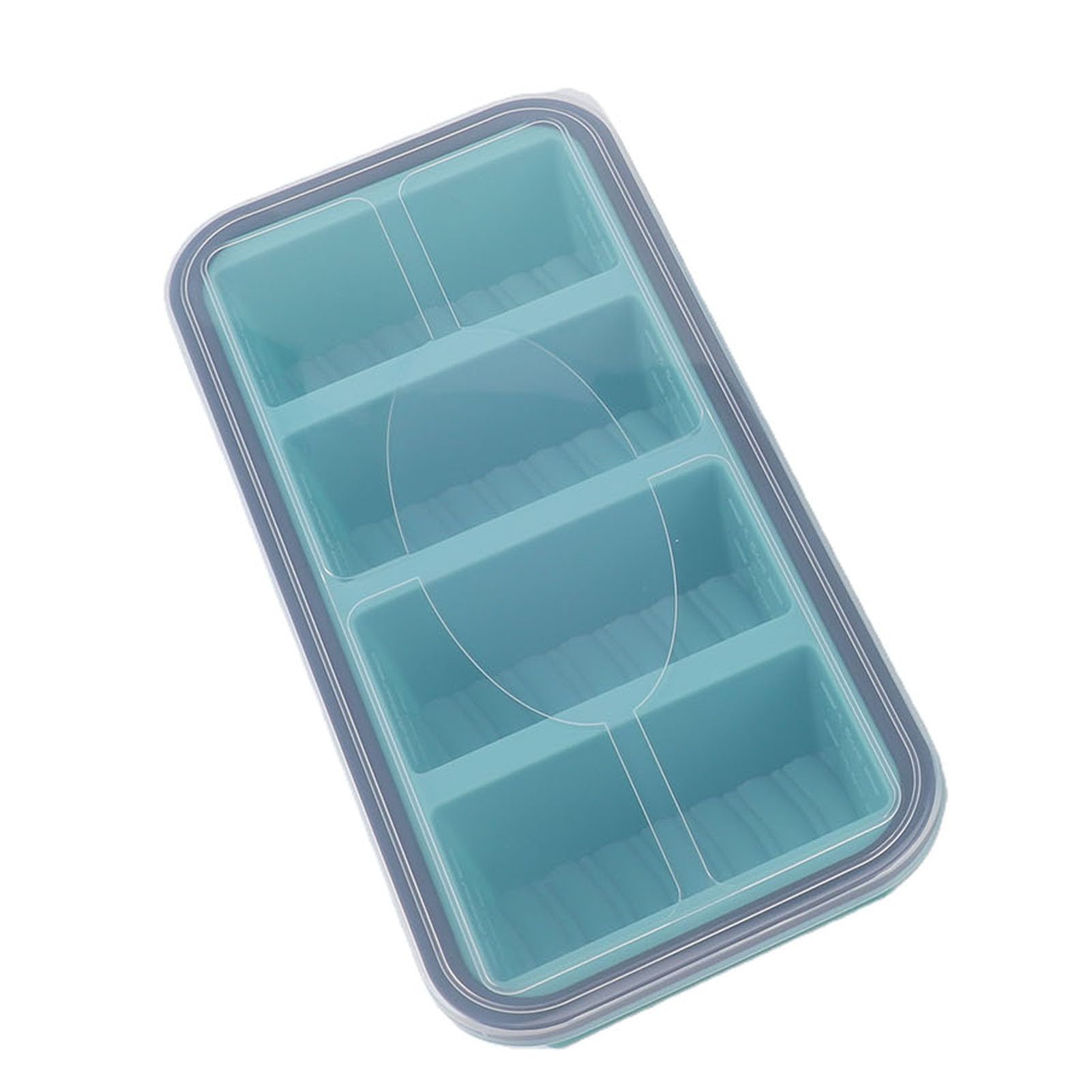 Yosoo Health Gear Lot de 3 Bacs de Congélation avec Couvercles en (BLUE)