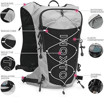 Amazon.co.jp: INOXTO ハイドレーションパックバックパック、2L