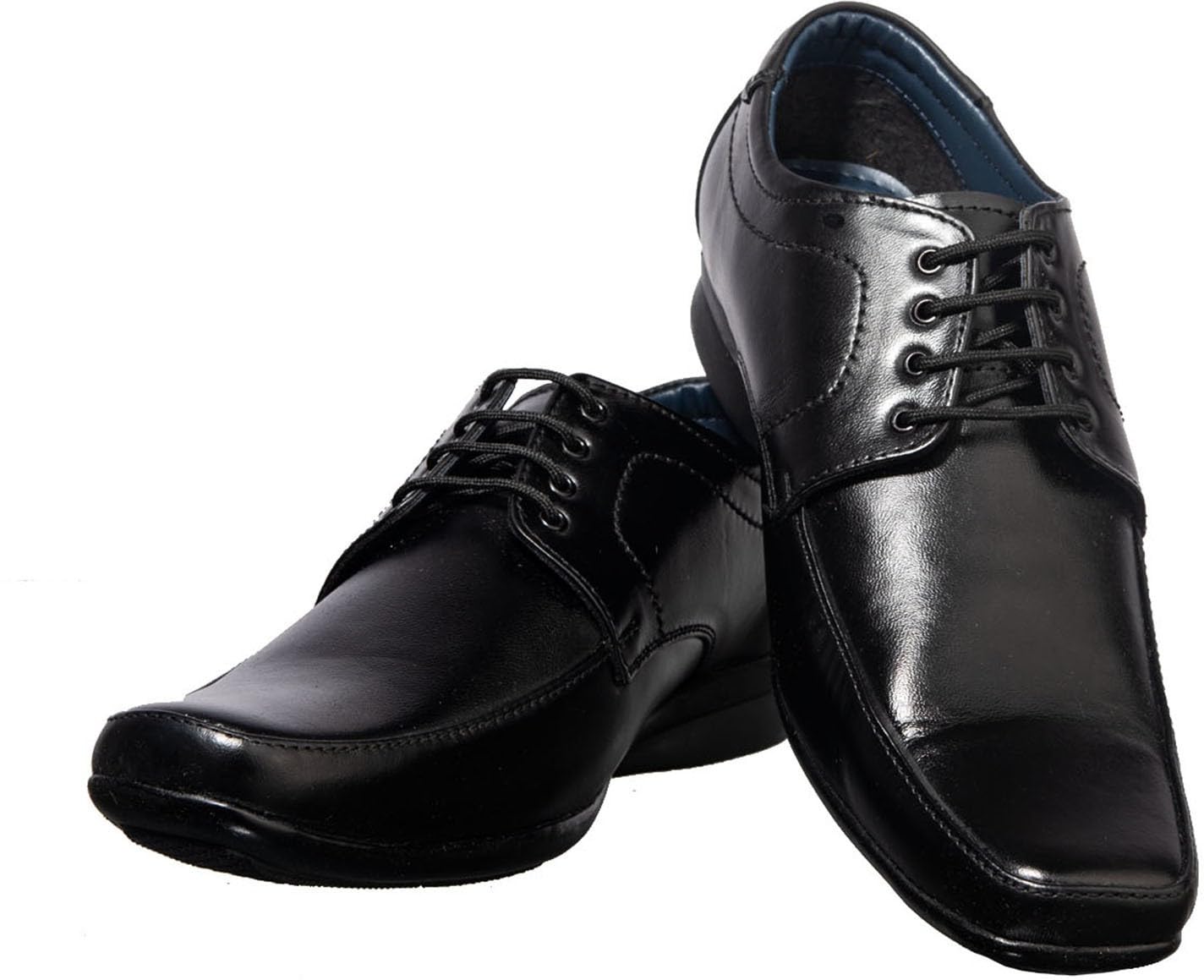 khadim's Black Leather Formal Derby Shoe for Men (4532286)-picture-37