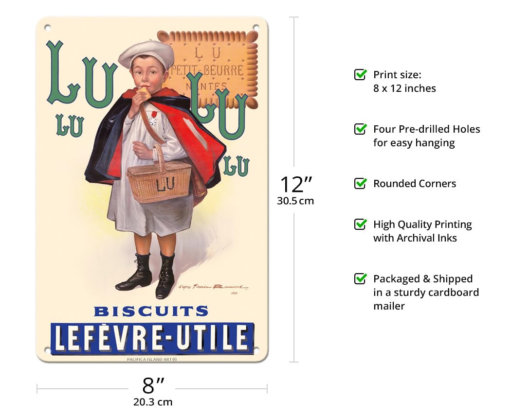 Lu Biscuits - Le Petit Étudiant (Le Petit Ecolier) - Lefèvre