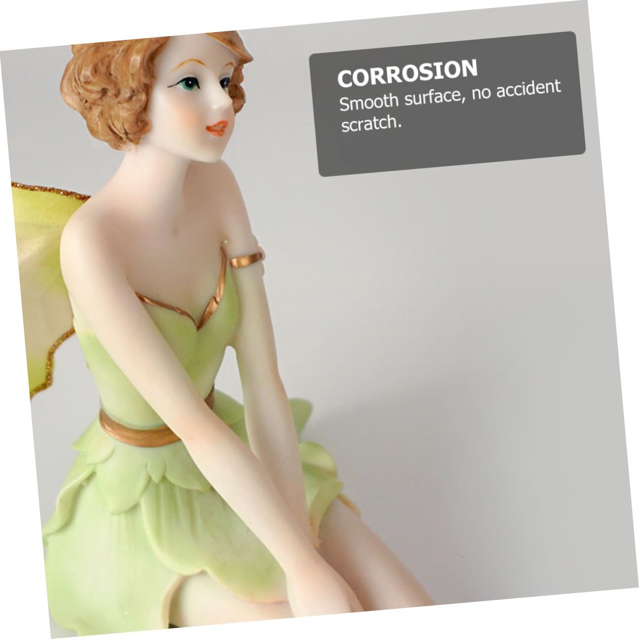 Toyvian Figuras de Ángeles y Hadas en Resina para Decoración de Mesas y Escaparates, Adecuado para Niñas y Artesanías