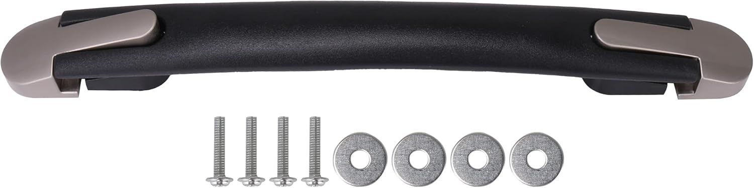 Xstyle 7.87Inch B005 Suitcase Handle Black Spare Strap Luggage Flexible Handle Grip Replacement Black, Silver