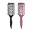 Curl Defining Brush,2024 Curly Hair Brush,Vented Hair Brush for Detangling, Shaping and Defining Curls For Women and Men Less Pulling (Pink Black)