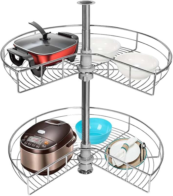 Amazon.com: lazy susan turntable for cabinet