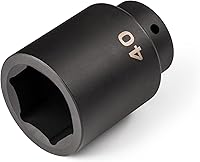 Vista 125 de TEKTON SID23025 Dado de impacto profundo de 6 puntos de 1 pulgada impulsor de 1/2 pulgada