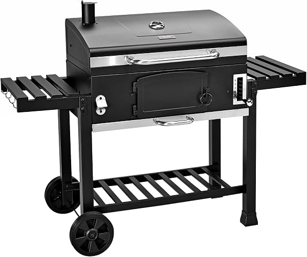 TAINO HERO XXL Smoker Holzkohle-Grill BBQ Grillwagen Standgrill - 1