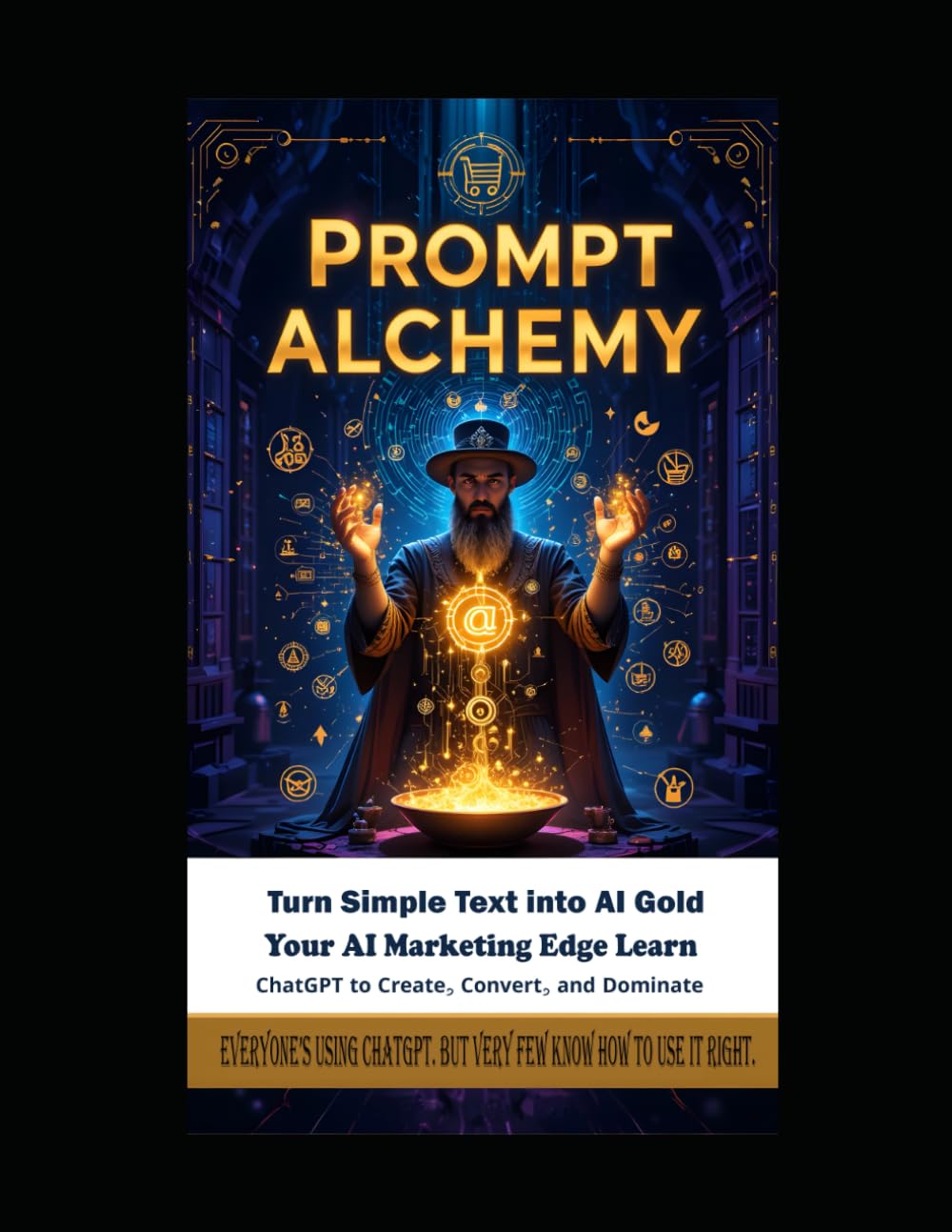 Prompt Alchemy Turn Simple Text into AI Gold: Your AI Marketing Edge Learn ChatGPT to Create, Convert, and Dominate