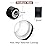 Vlasy 200Pcs 5mm Silicone Lined Micro Ring Beads for Hair Extensions 5Colors Apply (200Pcs Black)