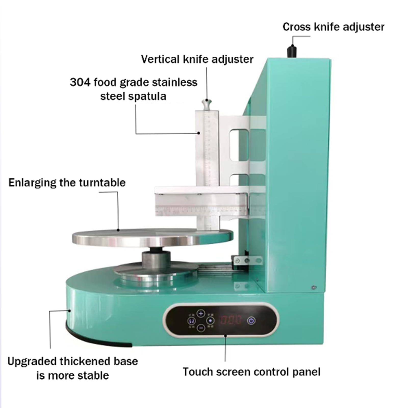 Dxysyldrun Bakery Cake Shop Machine Fully Automatic Sandwich Cake Machine Bakery Cake Machine Cream Cake Flat Machine — view 5