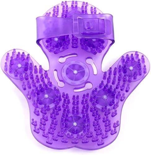 Miniatura 2 de Kioer - Guante de rodillo de masaje de tejido profundo para cuello, pecho, pies, isquiotibiales, muslos y el cuidado del cuerpo completo 9 rodillos