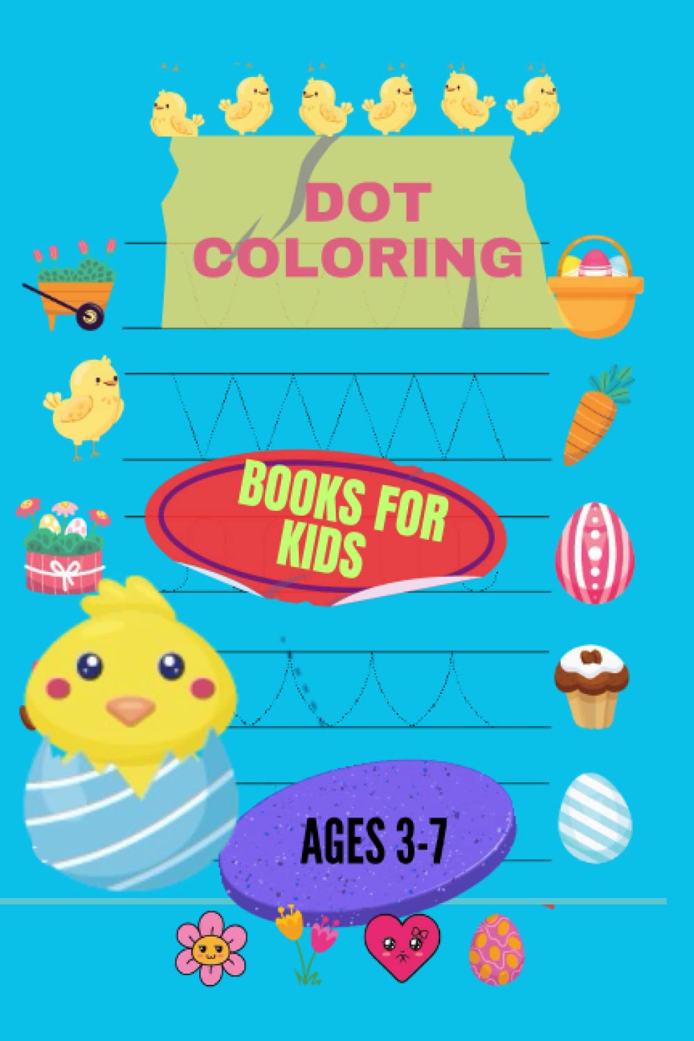 Independently published dot coloring books for kids ages 3-7: 6 x 9 po Nombre de pages: 64