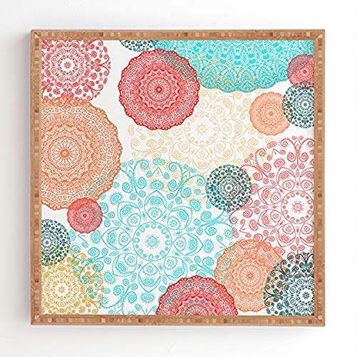 Deny Designs Monika Strigel Bamboo Framed Wall Art, 20" x 20"