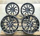 alufelgen e90 17 zoll 4 original BMW Nabendeckel 4 x 18 Zoll MM-CONCEPTS MM01 Alu Felgen 8x18 5x120 ET30 grau front poliert für 3er E36 E46 E90 E91 E92 E93 F30 F31 F34 4er F32 F33 F36 M4 335 435 M-Paket M-Performance CSL NEU