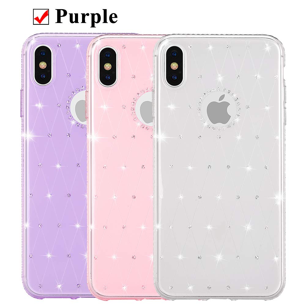 iPhone - hirosuzette Heromiracle X Phone Bling Case Compatible with Apple iPhone