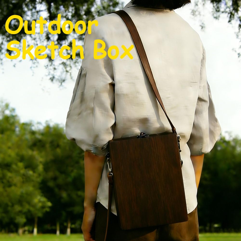 Writers Messenger Wood Box - Gifts for Writers, Artist Gifts