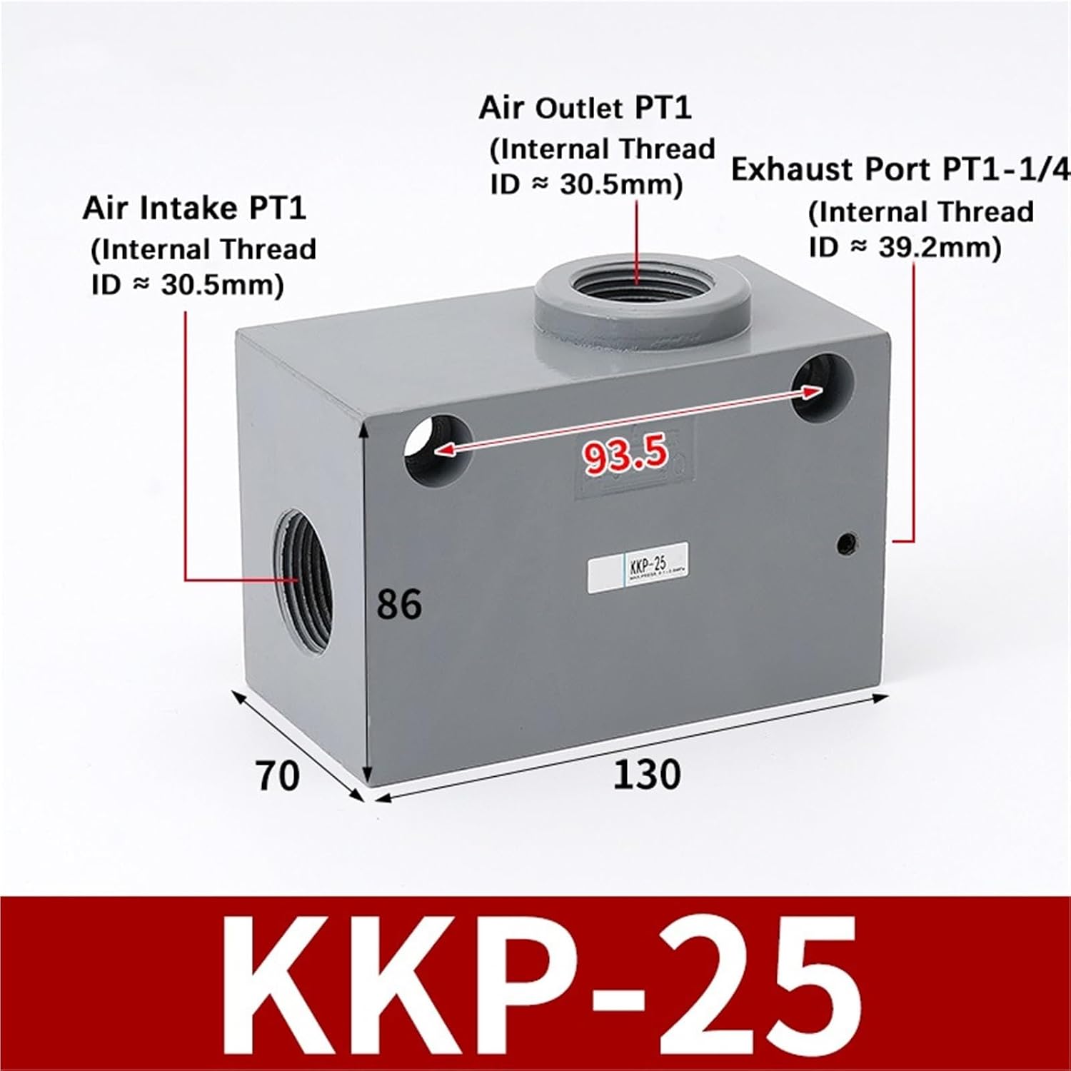 KKP-06/08/10/15/20/25 Exhaust Valve(KKP-25)