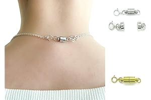 Magnetic Clasp Necklace Converter for Women - Effortless Jewelry Transformation