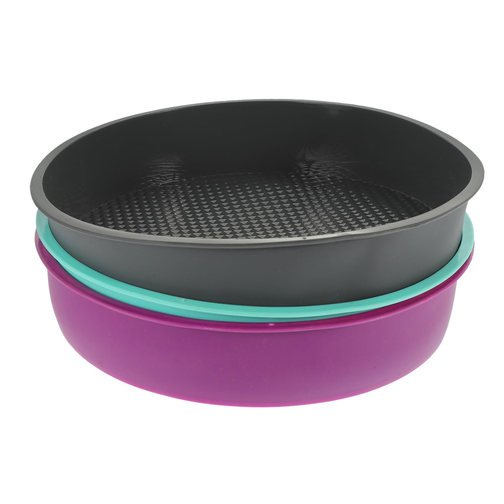 PRETYZOOM Molde Para Tarta Molde Bizcocho 3 Piezas Molde Para Hornear Pasteles Sarten Parrilla Utensilios Para Hornear De Silicona Molde Para Pasteles Blue