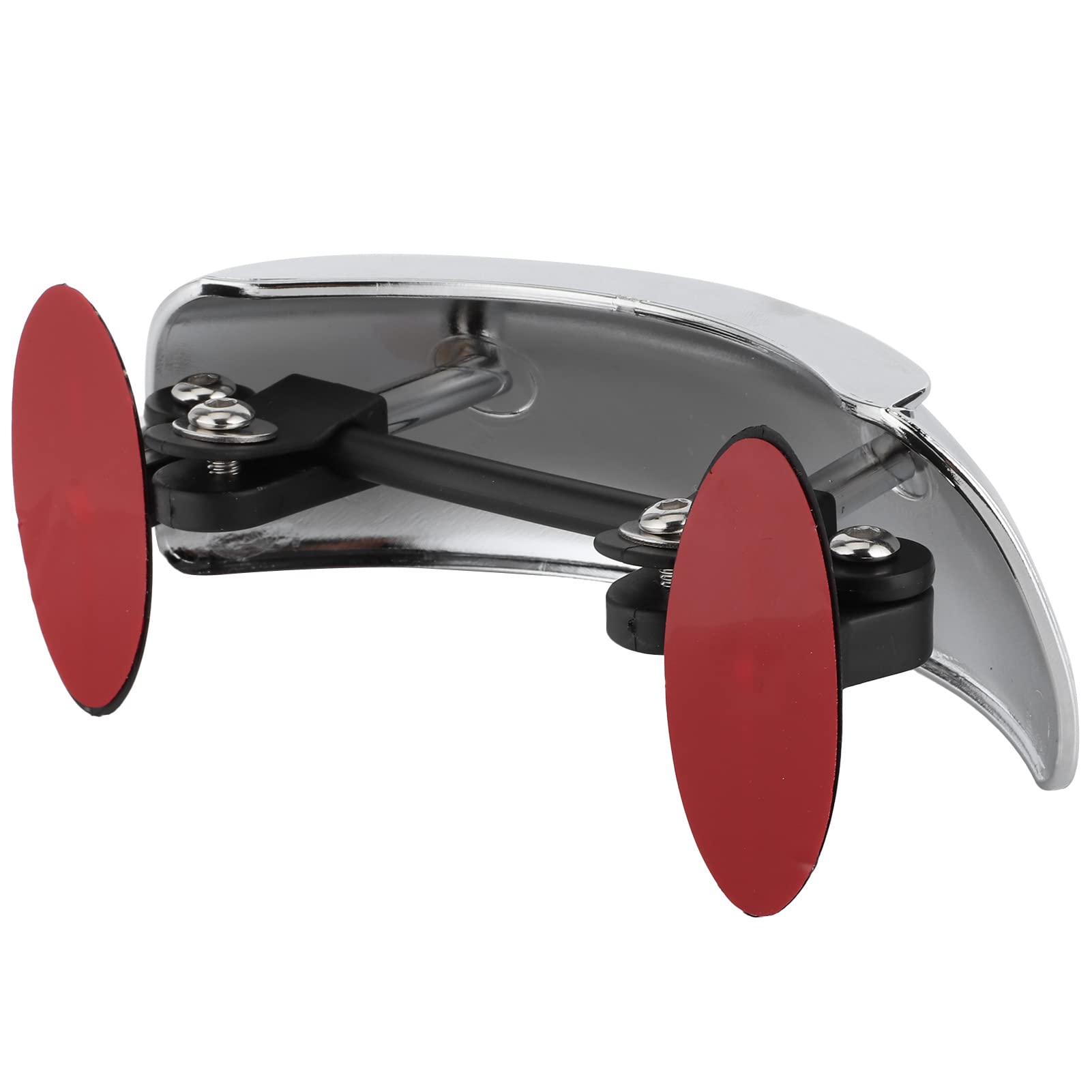 Specchietto grandangolare da 180 gradi per motocicletta, sicurezza per punto cieco per moto, retrovisore regolabile, per montaggio su schermo antivento, punto laterale cieco, elimina gli specchi